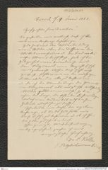 Nachlass Franz Steindachner, Brief von C. Keller an Franz Steindachner (17.06.1882), Inv.Nr. 264.01, Seite 1